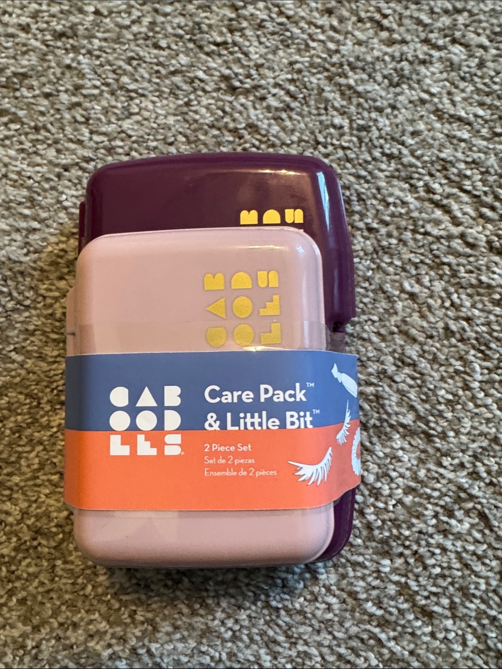 Caboodles Pink and Purple Kids Care Pack Two-Piece Set